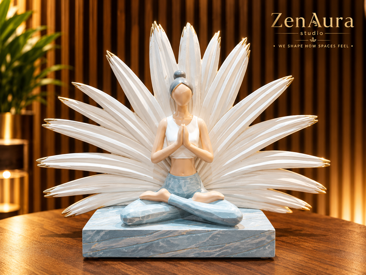 Prana Bloom – Namaste Yoga Sculpture