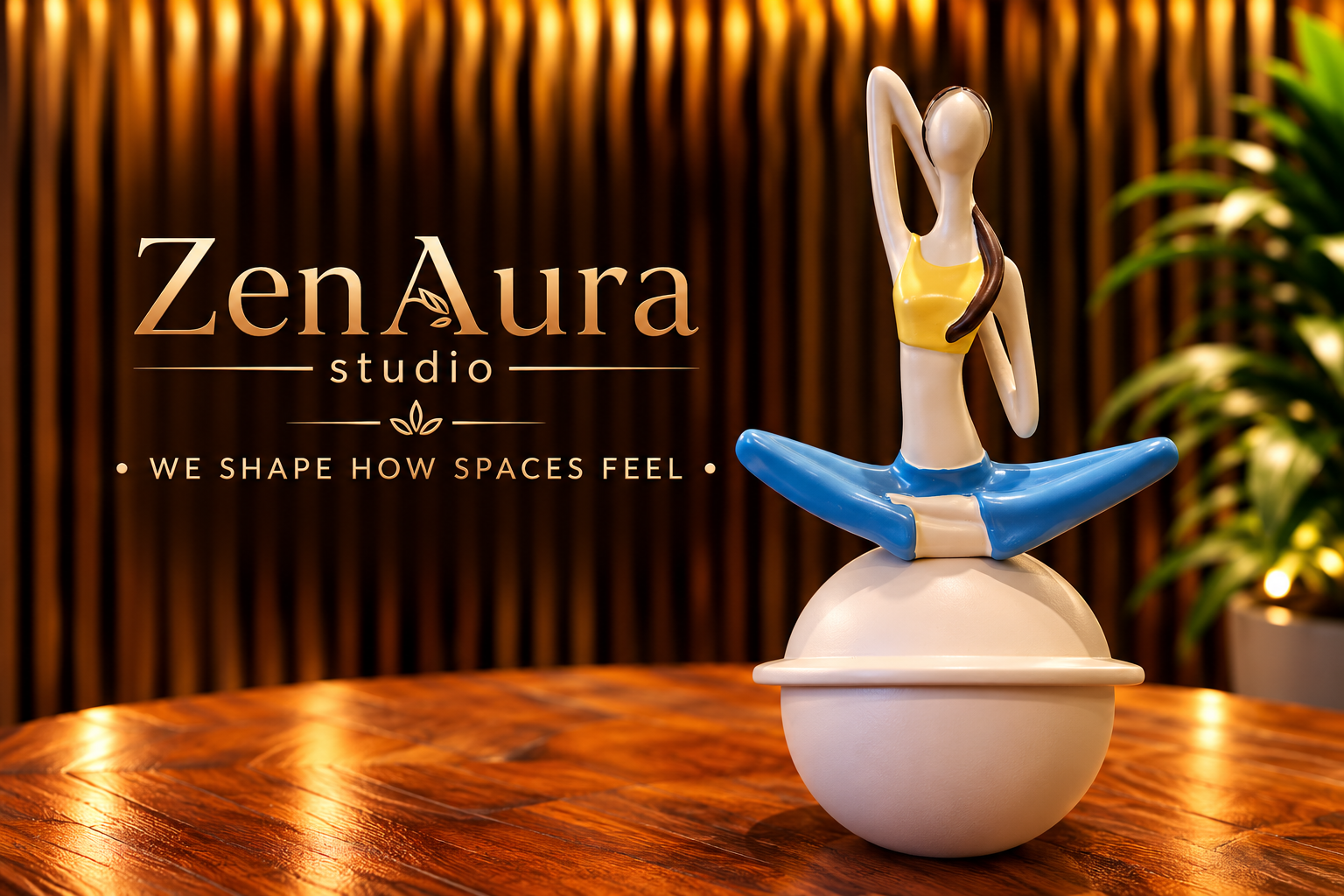 Serene Stretch – Seated Yoga Girl Sculpture