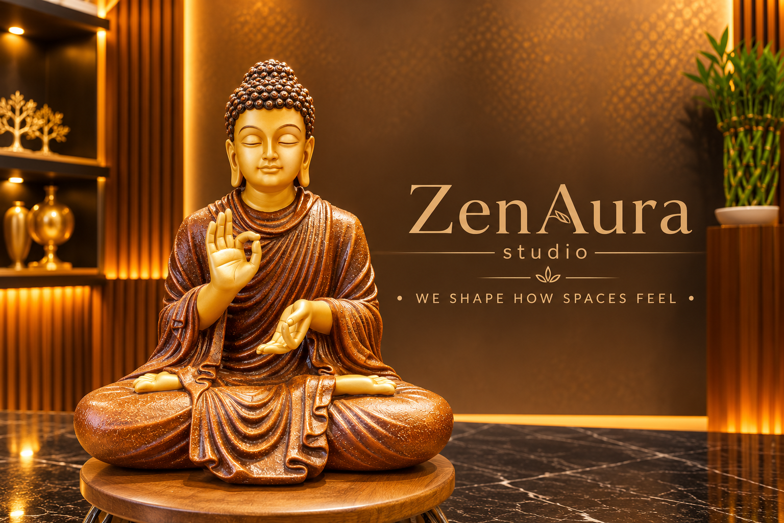 Serenity Buddha Meditation Statue | ZenAura Studio